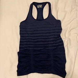 ATHLETA Navy Blue Speedlight Tank